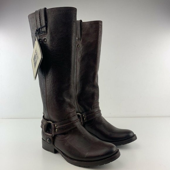 Womens Frye Boots Size 6 Melissa Harness Whiskey P - Picture 8 of 12